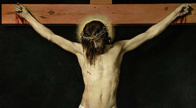 Jesucristo en la cruz: ejemplo de todas las virtudes