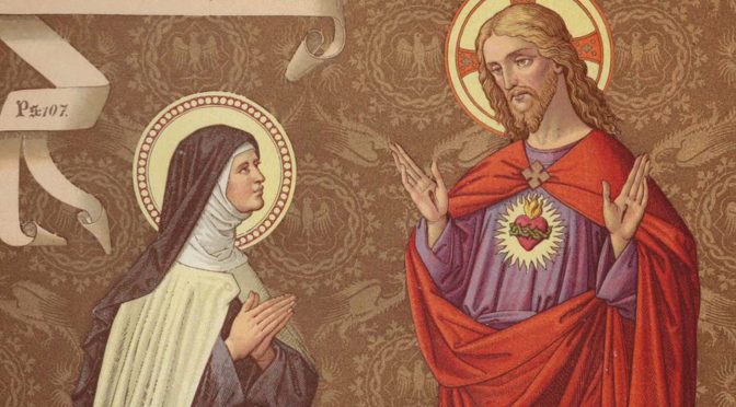 Consagración al Sagrado Corazón de Santa Margarita María de Alacoque
