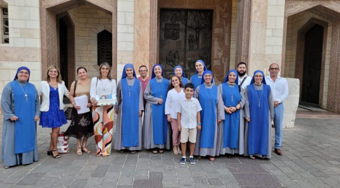 Profesión y renovación de nuestro voto a la Virgen en Nazaret